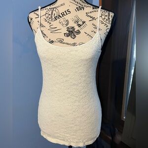 FREE w/ $10+ PURCHASE: Ann Taylor LOFT Lace-Front Camisole